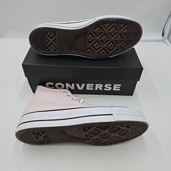 Size 10 - Converse Chuck Taylor All Star Lift Platform High Decade Pink W - Picture 5 of 9